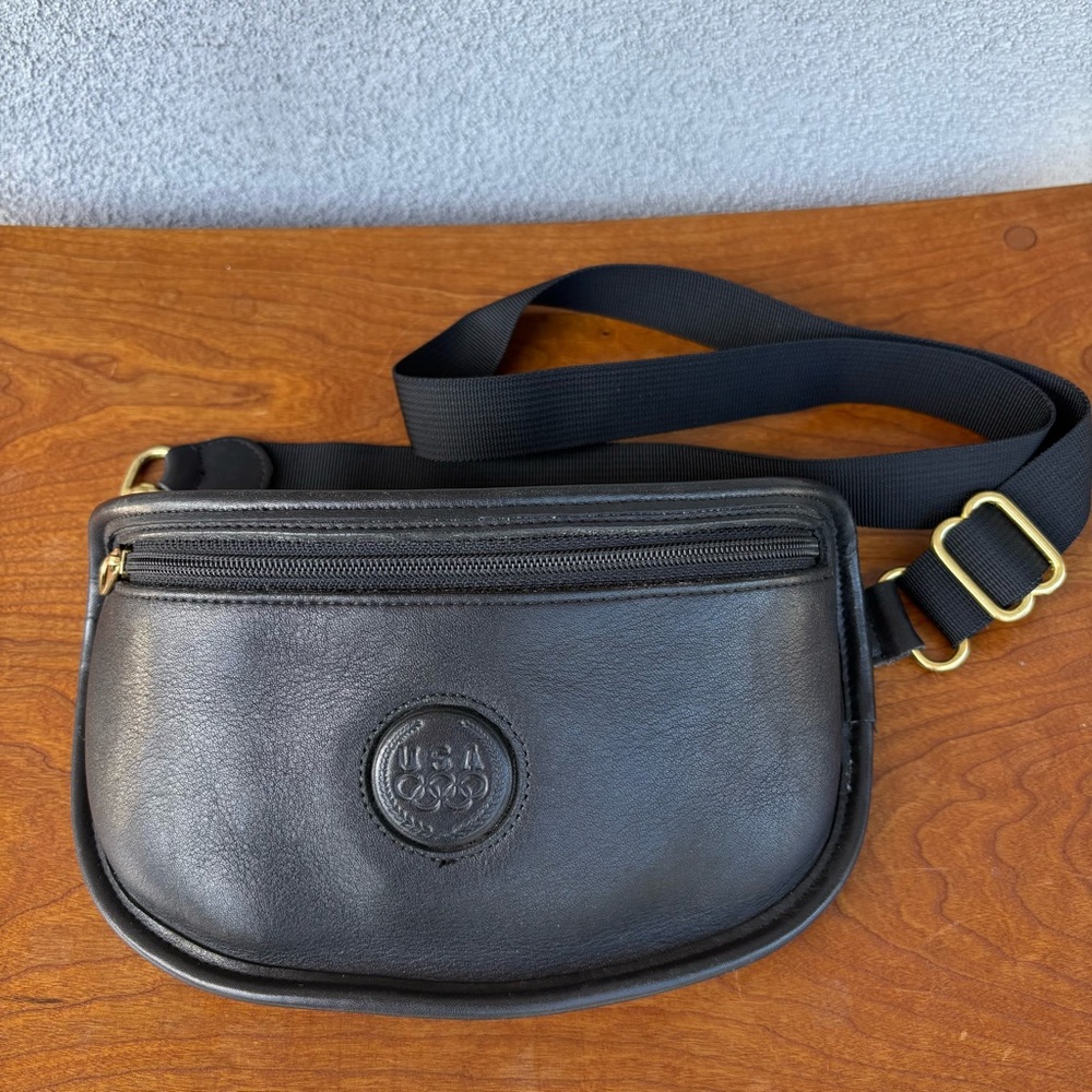 COACH Vintage Belt Bag Sling Fanny Pack 1996 Olympics USA